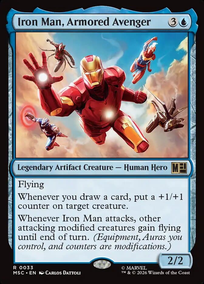 Iron Man, Armored Avenger — Marvel Super Heroes Commander