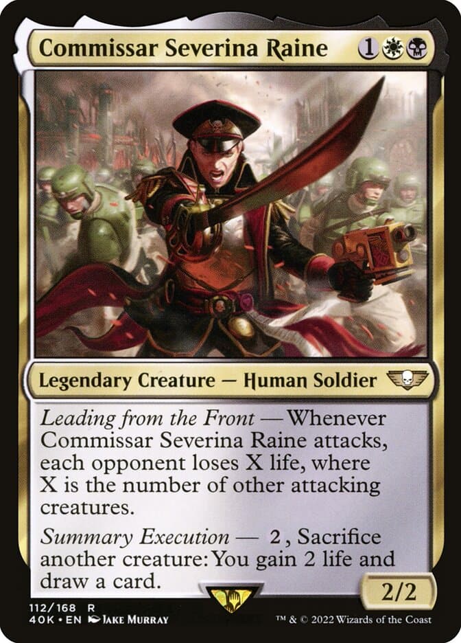 Commissar Severina Raine — Warhammer 40,000 Commander