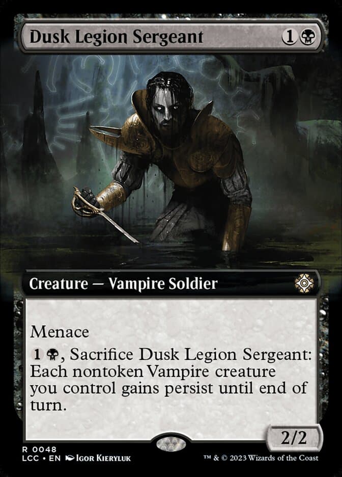 Dusk Legion Sergeant — The Lost Caverns of Ixalan Commander
