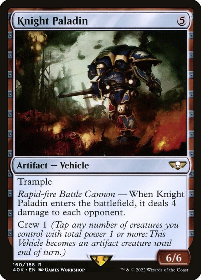 Knight Paladin — Warhammer 40,000 Commander