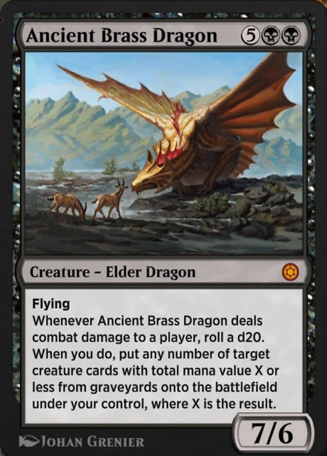 Ancient Brass Dragon — Alchemy Horizons: Baldur's Gate