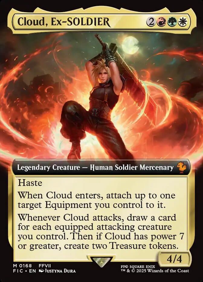 Cloud, Ex-SOLDIER — Final Fantasy Commander