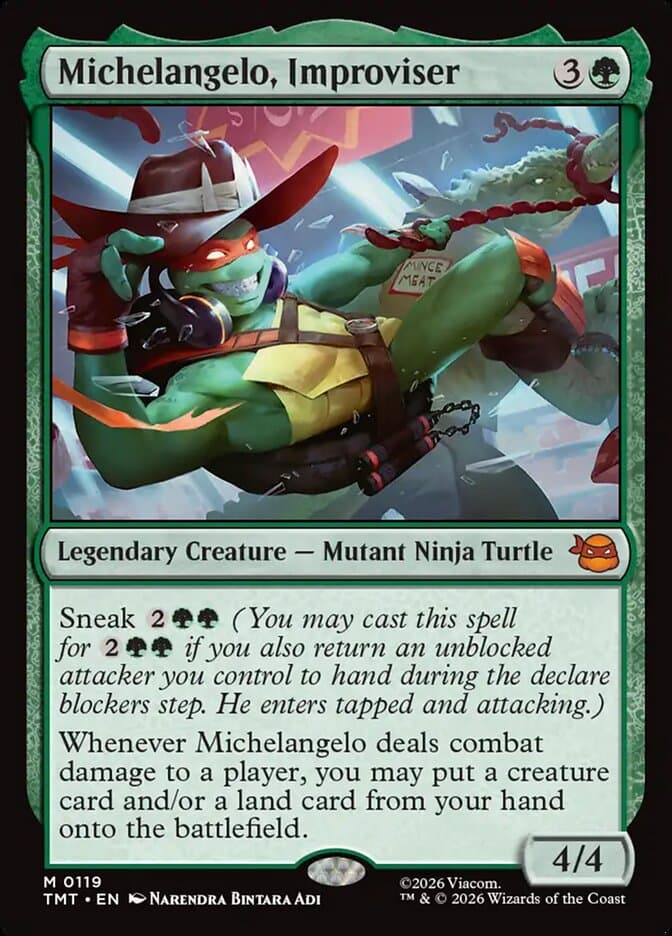 Michelangelo, Improviser — Teenage Mutant Ninja Turtles