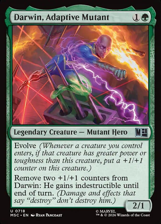 Darwin, Adaptive Mutant — Marvel Super Heroes Commander