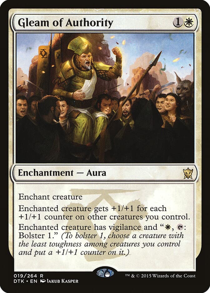 Gleam of Authority — Dragons of Tarkir