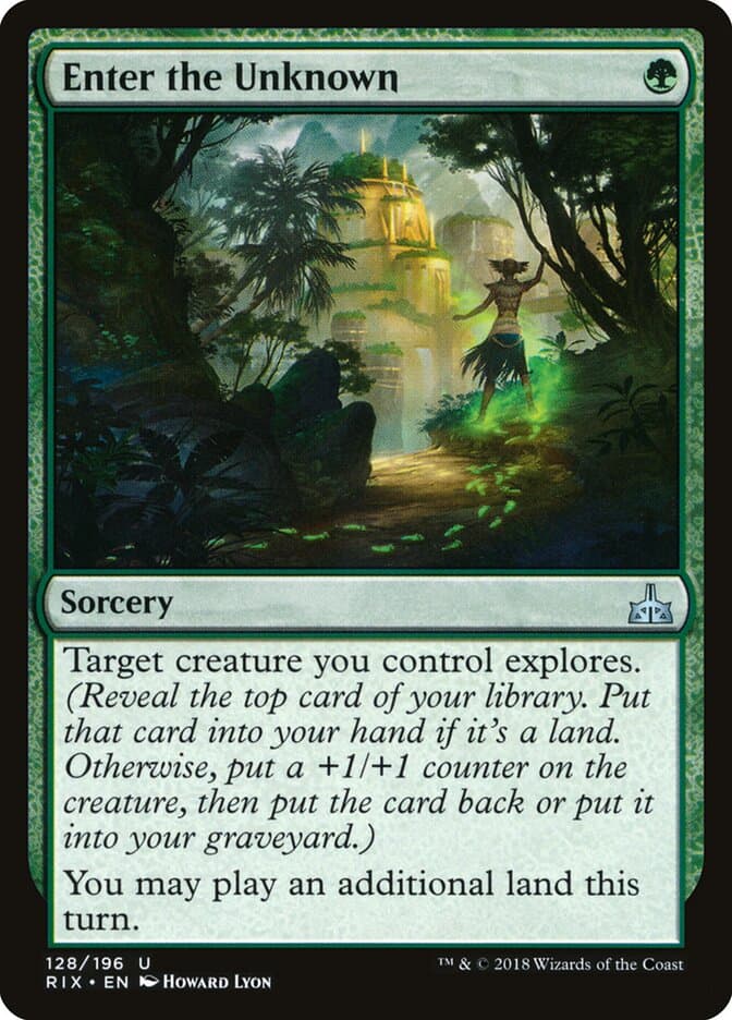 Enter the Unknown — Rivals of Ixalan