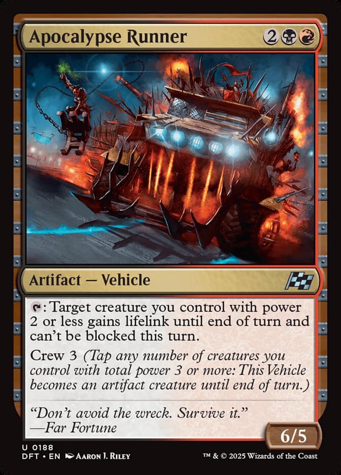Apocalypse Runner — Aetherdrift