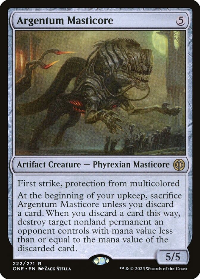 Argentum Masticore — Phyrexia: All Will Be One