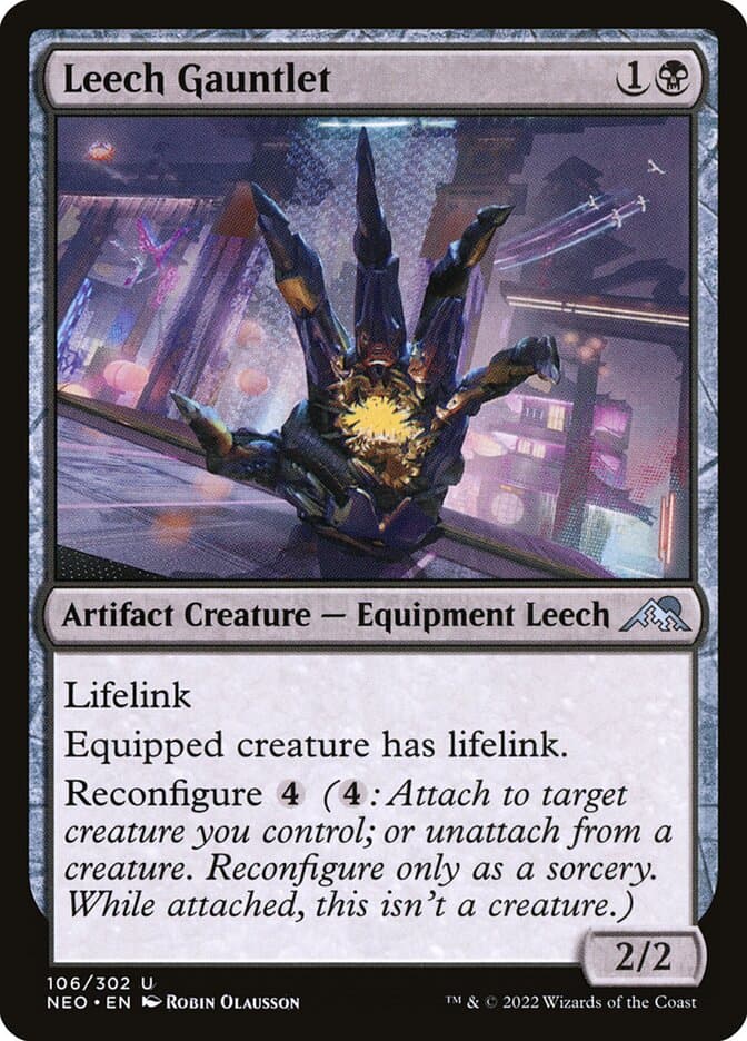 Leech Gauntlet — Kamigawa: Neon Dynasty