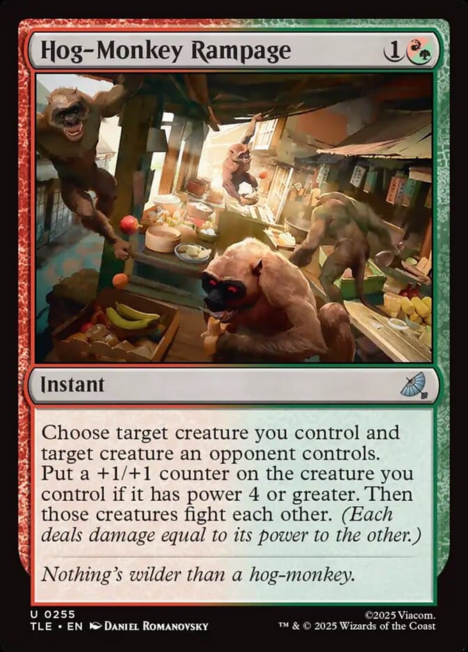 Hog-Monkey Rampage — Avatar: The Last Airbender Eternal