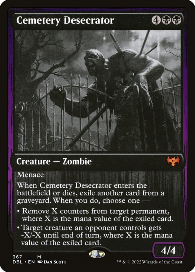 Cemetery Desecrator — Innistrad: Double Feature