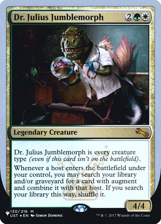 Dr. Julius Jumblemorph — The List (Unfinity Foil Edition)
