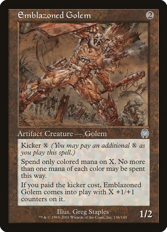 Emblazoned Golem — Apocalypse