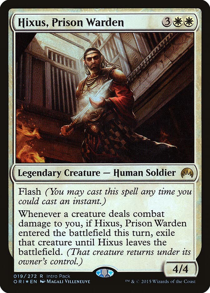 Hixus, Prison Warden — Magic Origins Promos