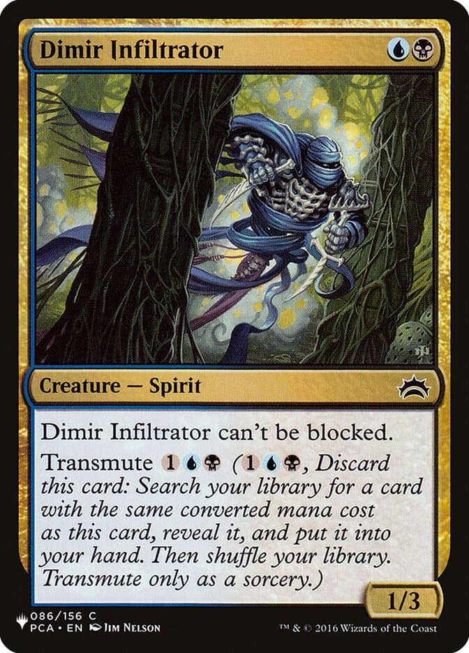 Dimir Infiltrator — The List