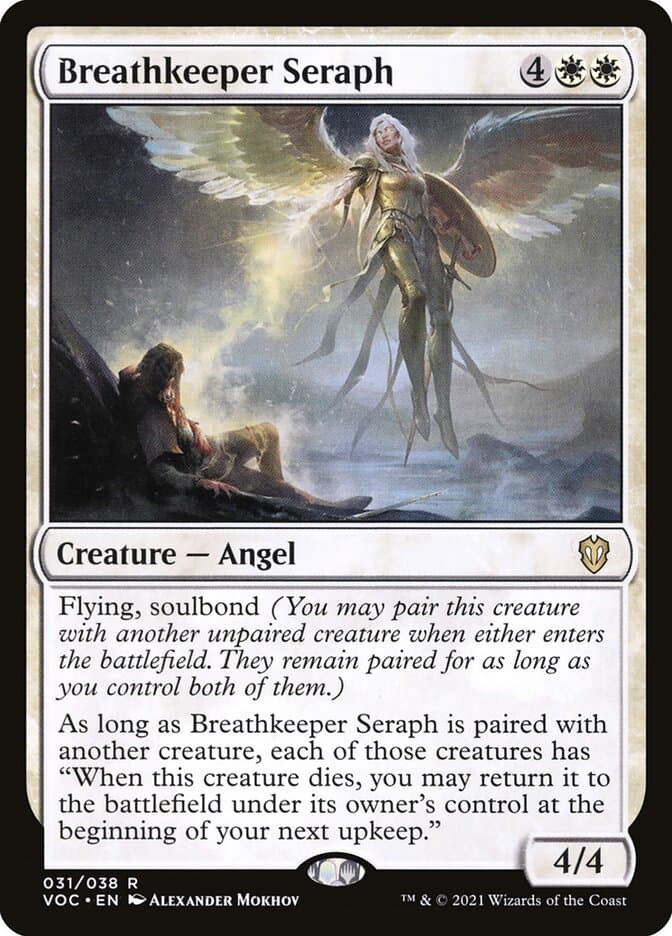 Breathkeeper Seraph — Crimson Vow Commander
