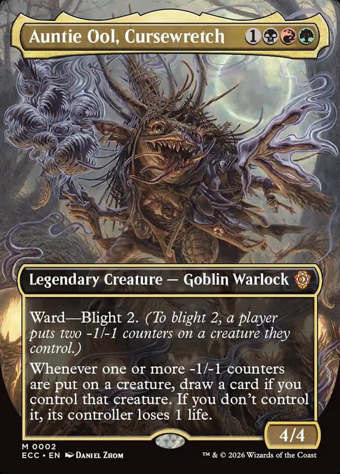Auntie Ool, Cursewretch — Lorwyn Eclipsed Commander