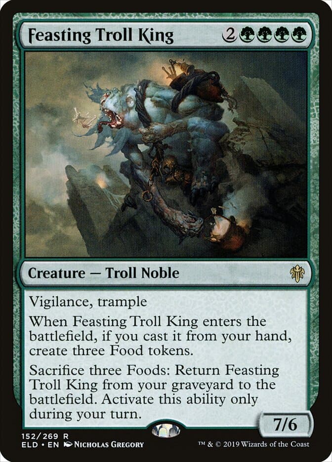 Feasting Troll King — Throne of Eldraine