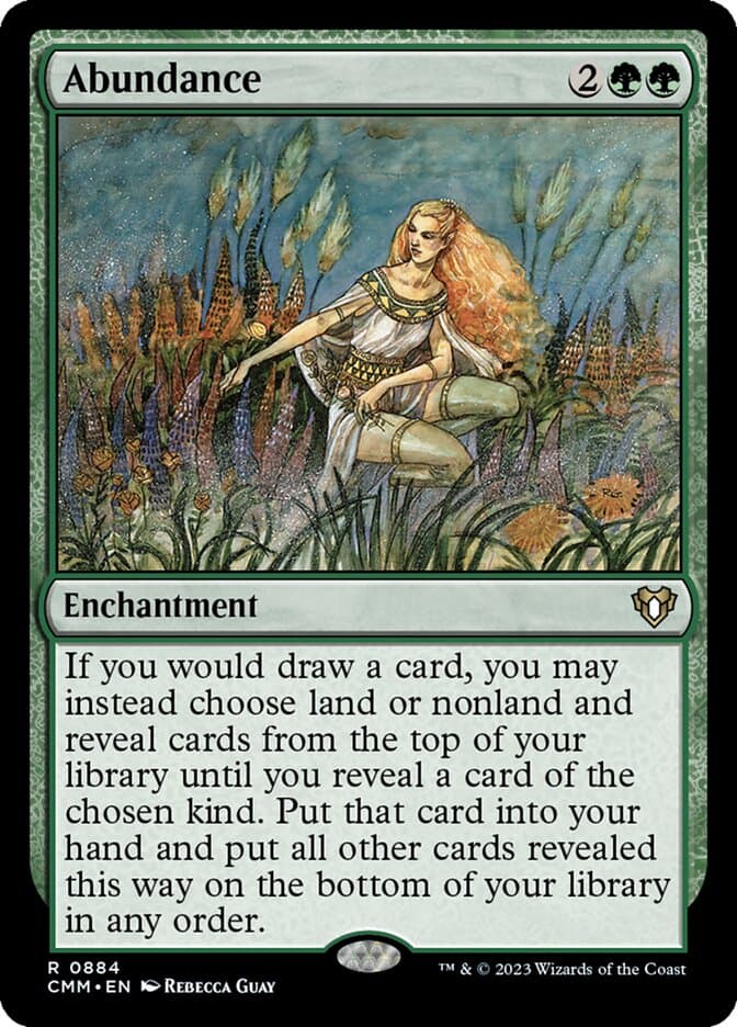 Abundance — Commander Masters