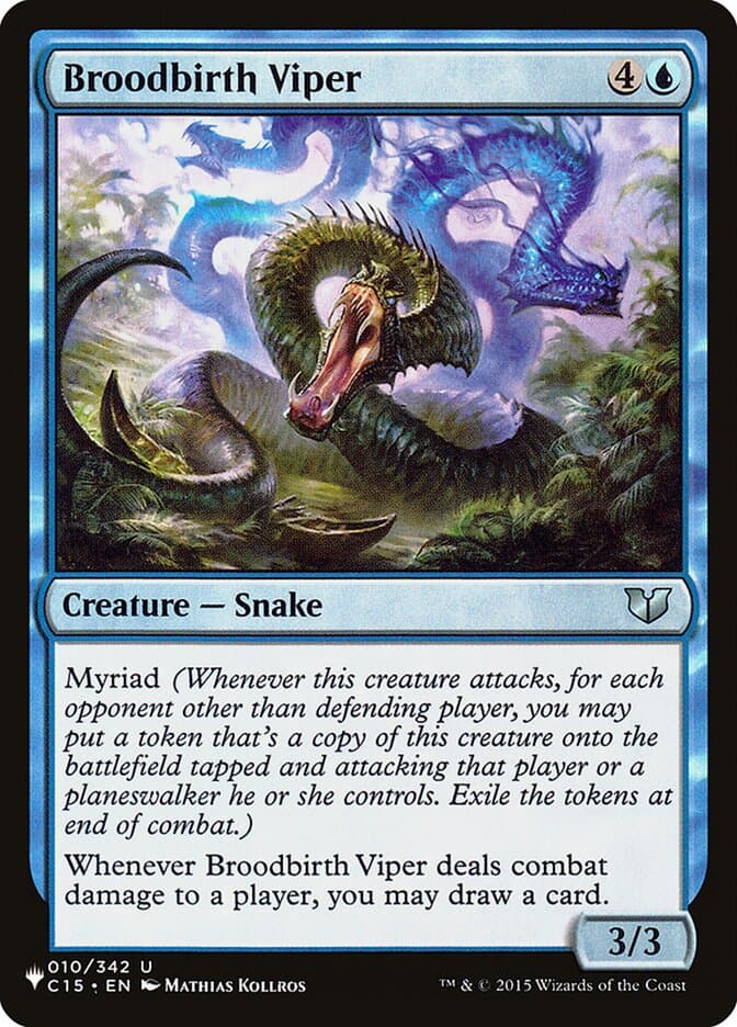 Broodbirth Viper — The List