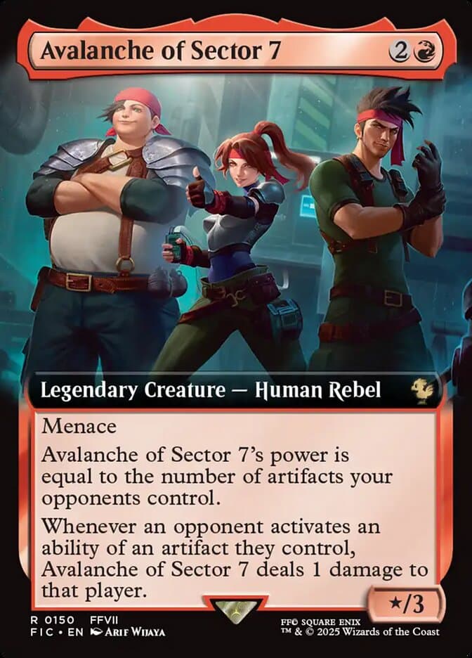 Avalanche of Sector 7 — Final Fantasy Commander