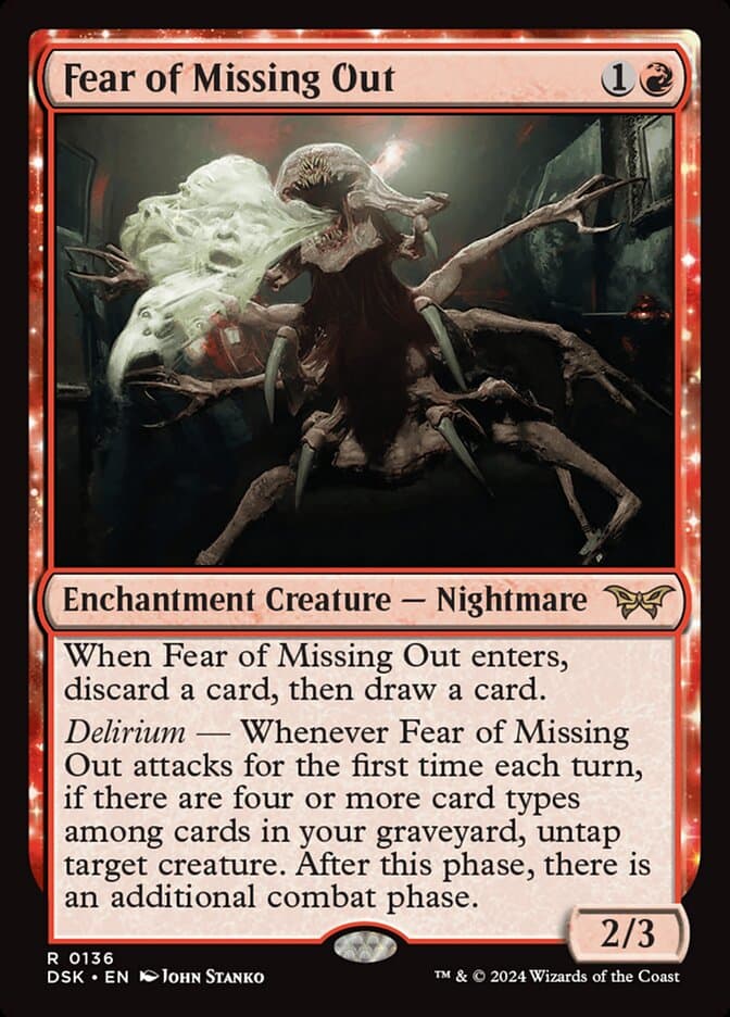 Fear of Missing Out — Duskmourn: House of Horror