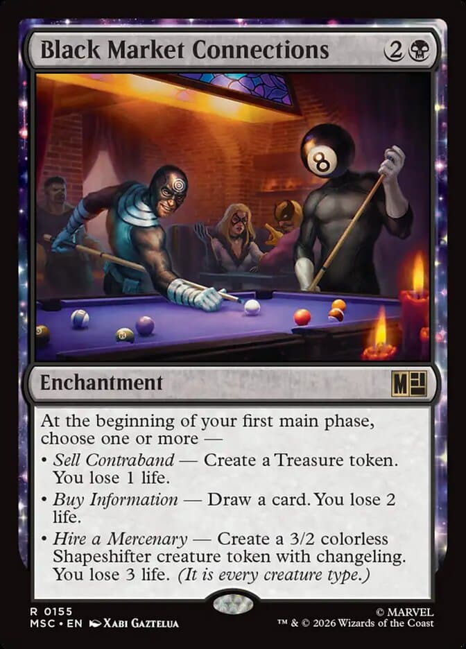 Black Market Connections — Marvel Super Heroes Commander