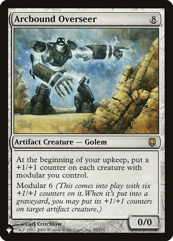 Arcbound Overseer — The List