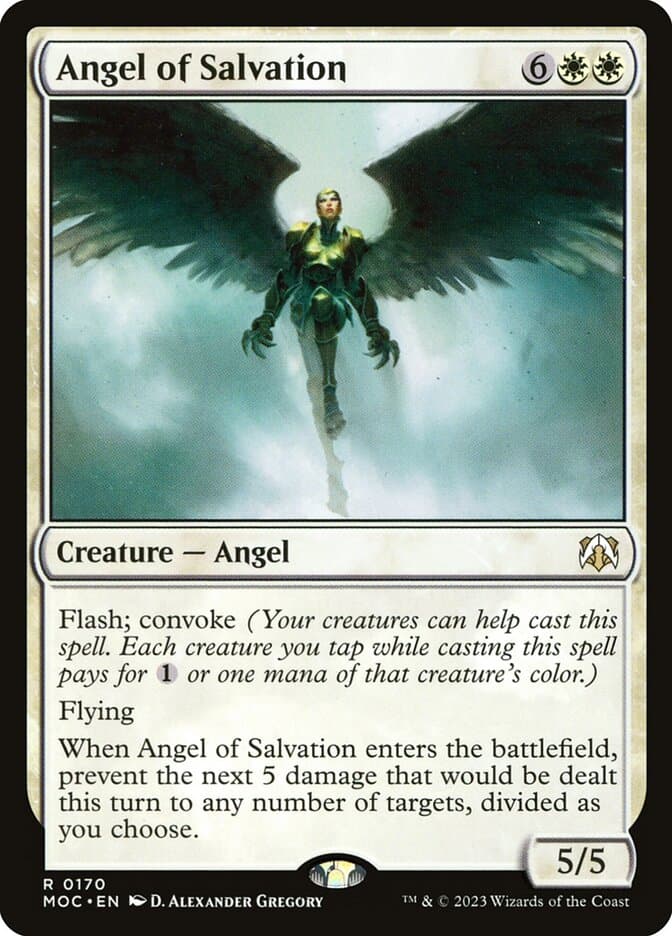 Angel of Salvation — March of the Machine Commander