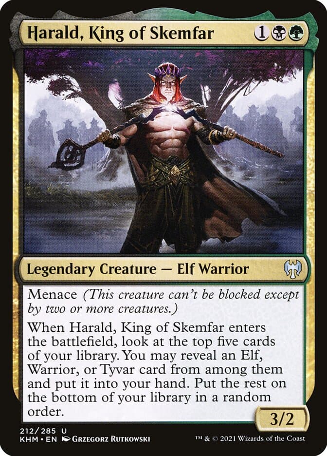 Harald, King of Skemfar — Kaldheim