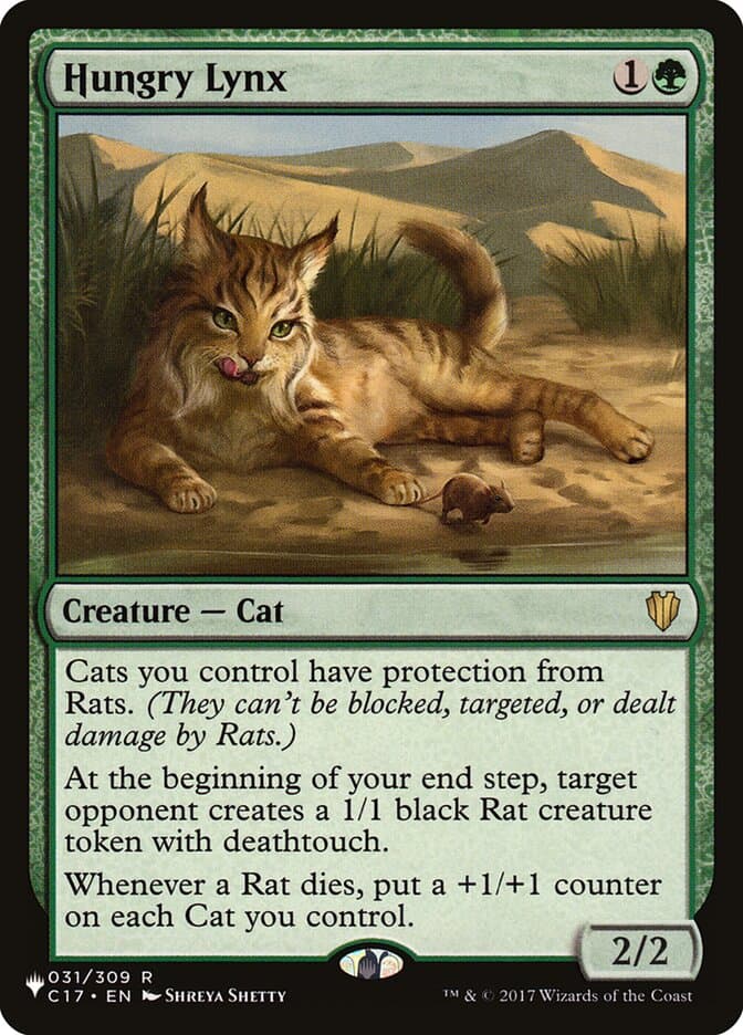 Hungry Lynx — The List