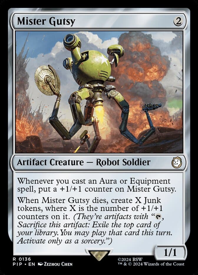 Mister Gutsy — Fallout