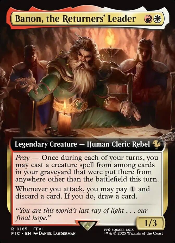 Banon, the Returners' Leader — Final Fantasy Commander