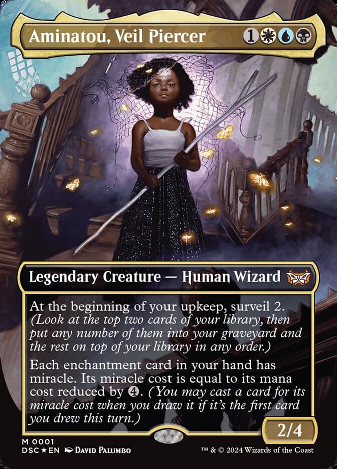 Aminatou, Veil Piercer — Duskmourn: House of Horror Commander