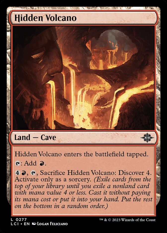 Hidden Volcano — The Lost Caverns of Ixalan