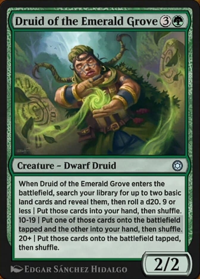 Druid of the Emerald Grove — Alchemy Horizons: Baldur's Gate