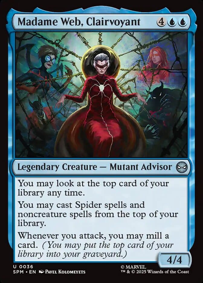 Madame Web, Clairvoyant — Marvel's Spider-Man