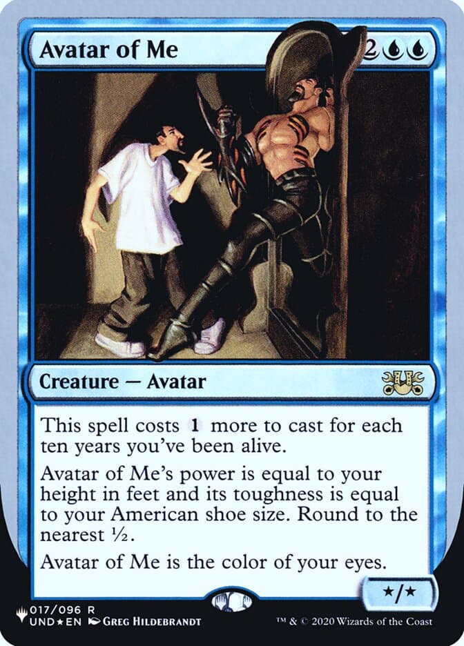 Avatar of Me — The List (Unfinity Foil Edition)