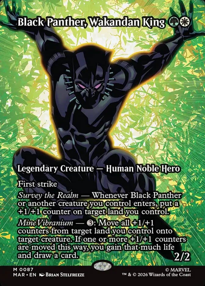 Black Panther, Wakandan King — Marvel Universe