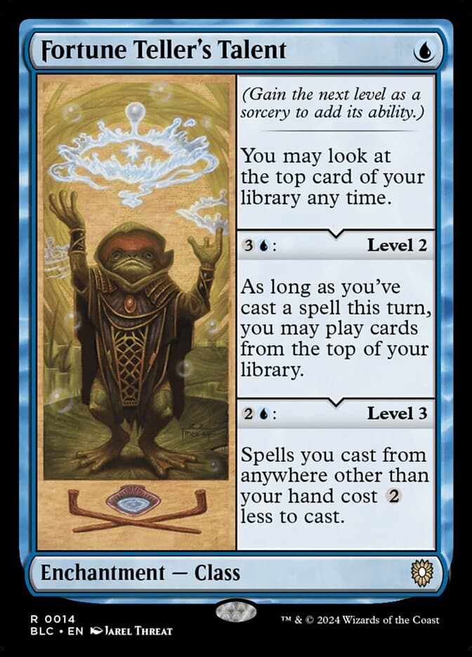 Fortune Teller's Talent — Bloomburrow Commander