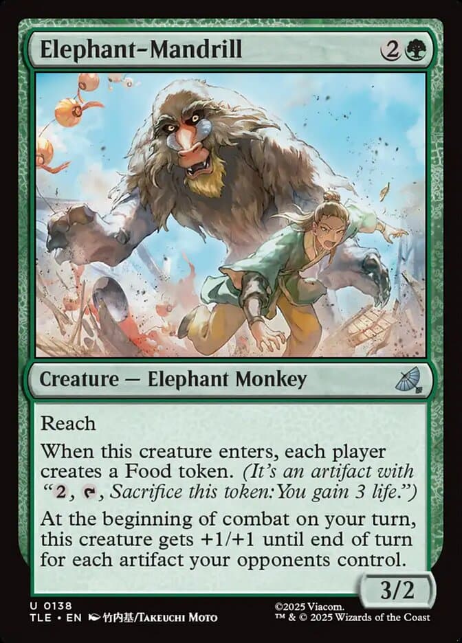 Elephant-Mandrill — Avatar: The Last Airbender Eternal