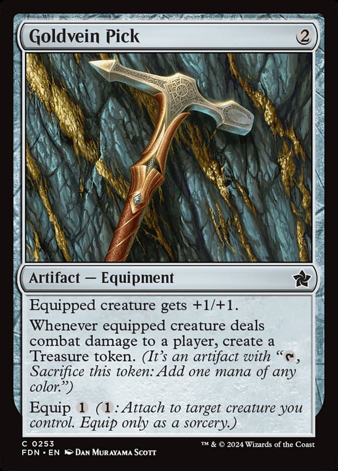 Goldvein Pick — Foundations