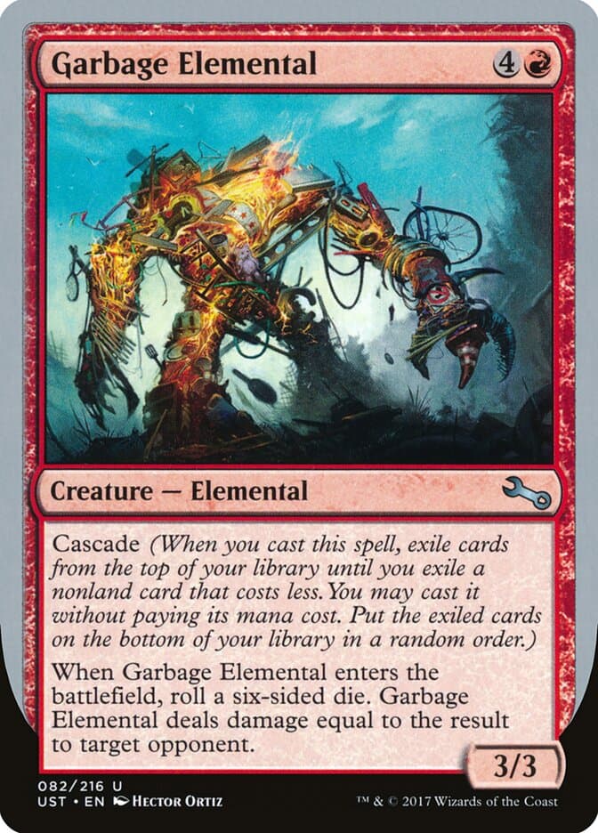 Garbage Elemental — Unstable