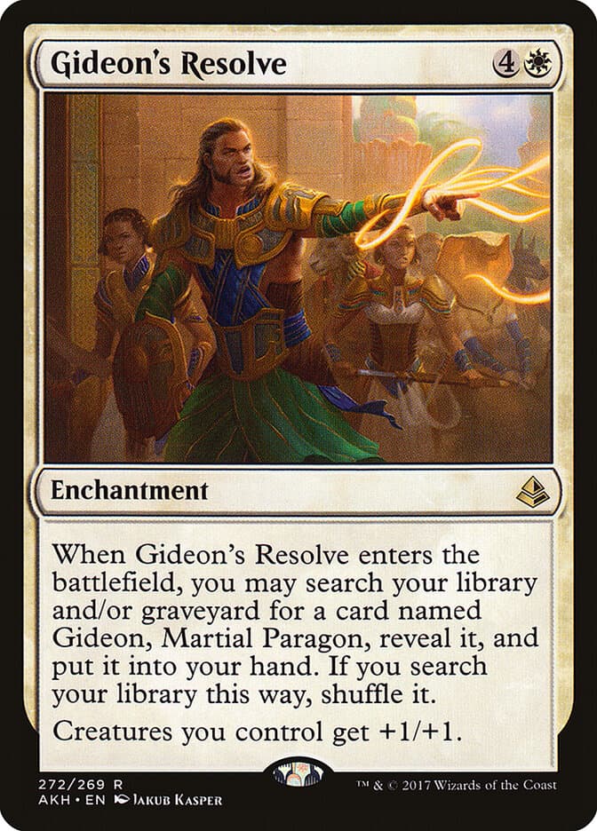 Gideon's Resolve — Amonkhet