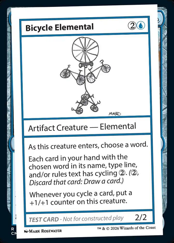 Bicycle Elemental — MagicFest 2026
