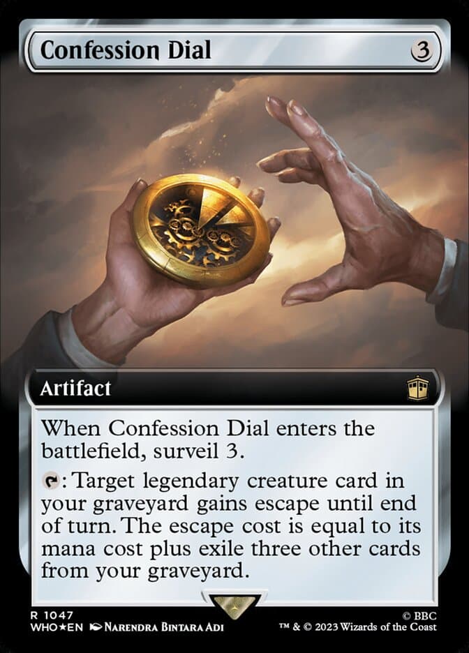 Confession Dial — Doctor Who