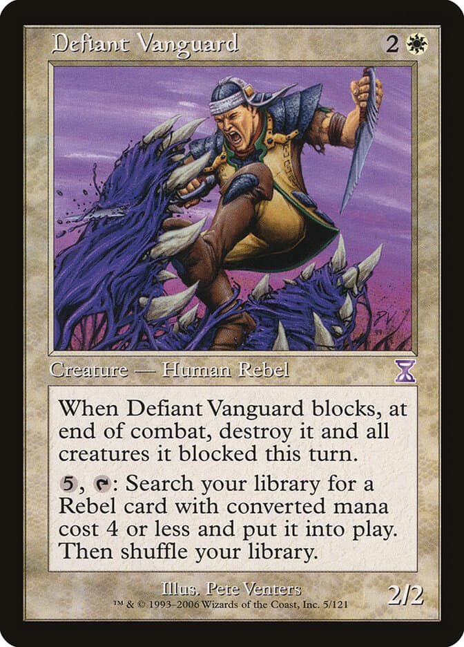 Defiant Vanguard — Time Spiral Timeshifted