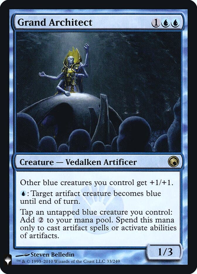 Grand Architect — The List