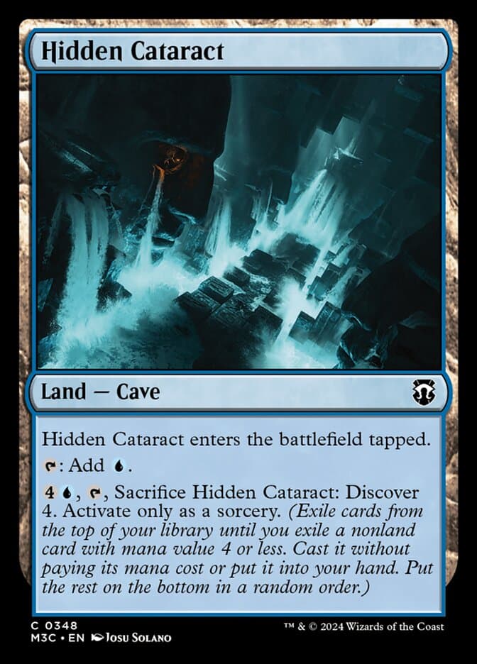 Hidden Cataract — Modern Horizons 3 Commander