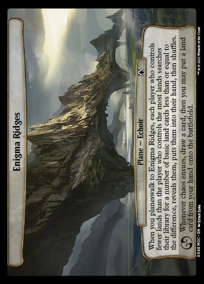 Enigma Ridges — March of the Machine Commander